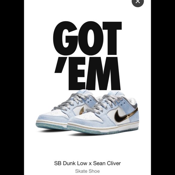 Nike SB Sean Cliver Size 9 Skating Shoes *RARE*